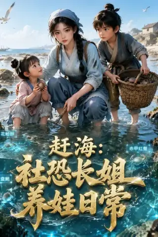 《赶海：社恐长姐养娃日常（72集）（夸克网盘）》短剧封面