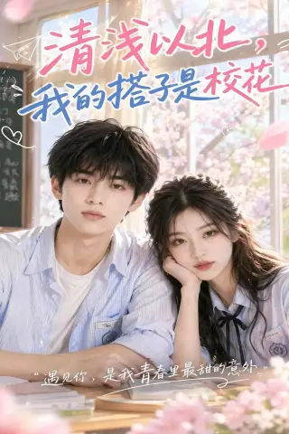 《清浅以北，我的搭子是校花（87集）（夸克网盘）》短剧封面