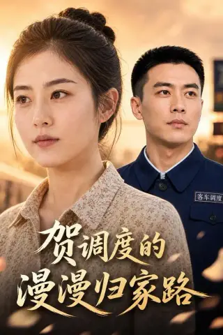 《贺调度的漫漫归家路（57集）AI短剧（夸克网盘）》短剧封面