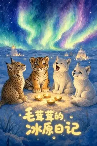 《毛茸茸的冰原日记（21集）（夸克网盘）》短剧封面