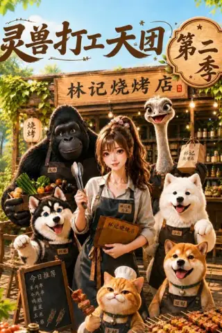 《灵兽打工天团第二季（119集）（夸克网盘）》短剧封面