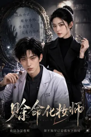 《赊命化妆师（55集）AI短剧（百度网盘）》短剧封面