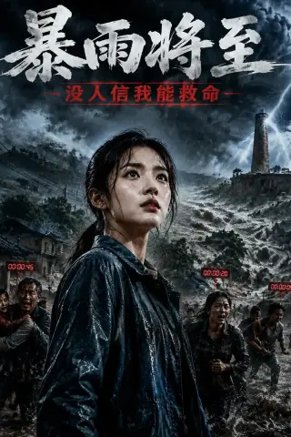 《暴雨将至，没人信我能救命（46集）AI短剧（夸克网盘）》短剧封面