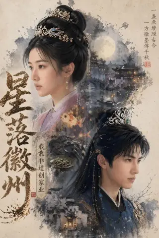 《星落徽州：我靠非遗创家业（88集）（夸克网盘）》短剧封面