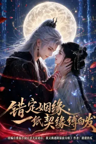 《错定姻缘，一纸契缘缚白发（61集）（百度网盘）》短剧封面