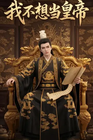 《我不想当皇帝（30集）动漫（夸克网盘）》短剧封面