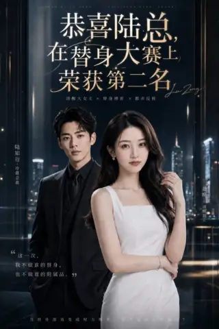 《恭喜陆总，在替身大赛上荣获第二名（49集）AI短剧 (2026)》短剧封面