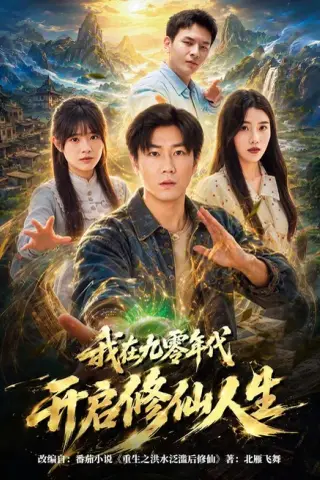 《我在九零年代开启修仙人生（63集）宋骏＆吕怡萱（夸克网盘）》短剧封面
