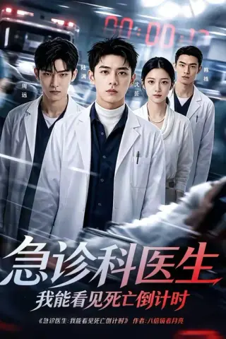 《急诊科医生，我能看见死亡倒计时（61集）（夸克网盘）》短剧封面