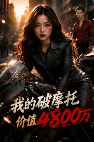 《我的破摩托价值 4800万（86集）AI短剧（夸克网盘）》短剧封面