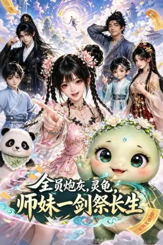 《全员炮灰，灵龟师妹一剑祭长生（110集）（夸克网盘）》短剧封面