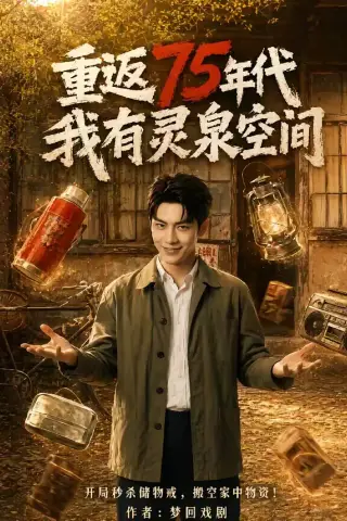 《重返75年代：我有灵泉空间（71集）（夸克网盘）》短剧封面