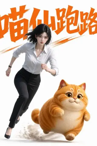 《喵仙跑路（20集）AI短剧 (2026)》短剧封面