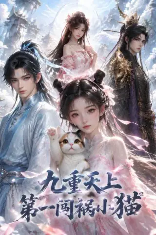 《九重天上第一闯祸小猫（55集）AI短剧（夸克网盘）》短剧封面