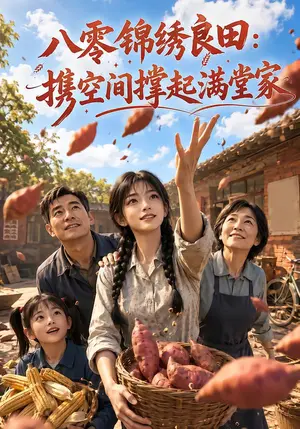 《八零锦绣良田：携空间撑起满堂家（102集）（夸克网盘）》短剧封面