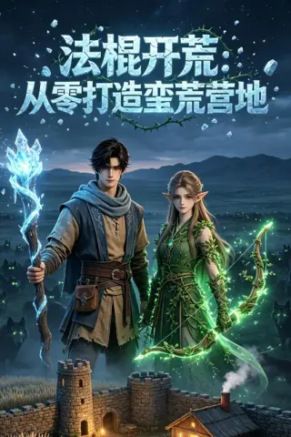《法棍开荒：从零打造蛮荒营地（23集）AI短剧（百度网盘）》短剧封面