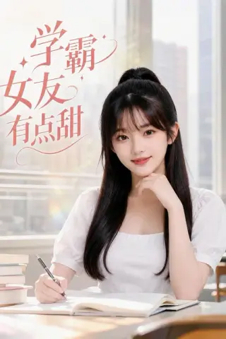 《学霸女友有点甜（52集）AI短剧 (2026)》短剧封面
