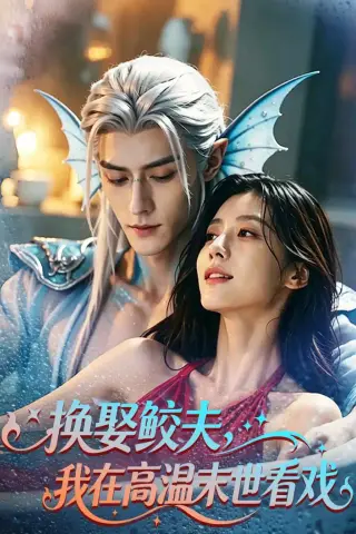 《换娶鲛夫，我在高温末世看戏（65集）（夸克网盘）》短剧封面