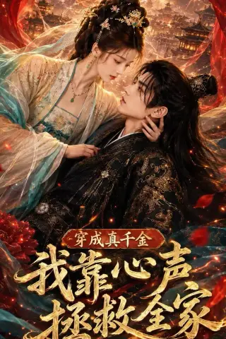 《穿成真千金，我靠心声拯救全家（55集）（夸克网盘）》短剧封面