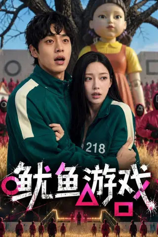 《AI擦边短剧：鱿鱼游戏（迅雷网盘）》短剧封面
