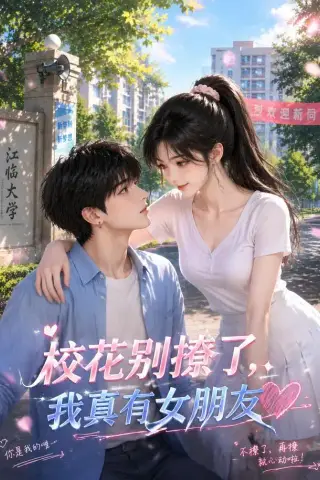 《校花别撩了，我真有女朋友（48集）（夸克网盘）》短剧封面