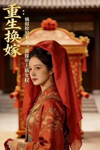 《重生换嫁：嫡姐抢穷书生，我嫁帝王搞女权（36集）Ai短剧（夸克网盘）》短剧封面