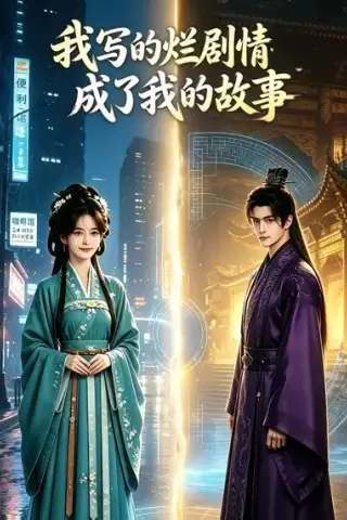 《我写的烂剧情成了我的故事（20集）AI短剧 (2026)》短剧封面