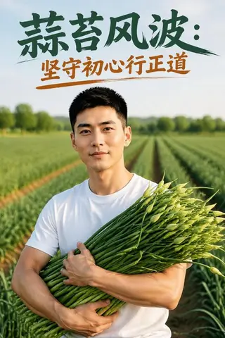 《蒜苔风波：坚守初心行正道（26集）Ai短剧（百度网盘）》短剧封面