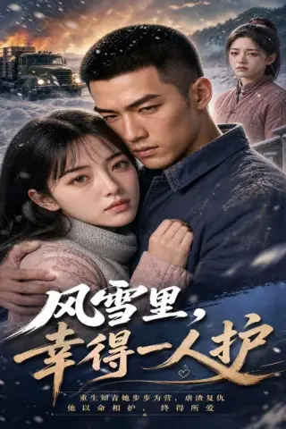 《风雪里，幸得一人护（66集）AI短剧（百度网盘）》短剧封面