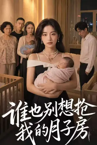 《谁也别想抢我的月子房（57集）AI短剧 (2026)》短剧封面