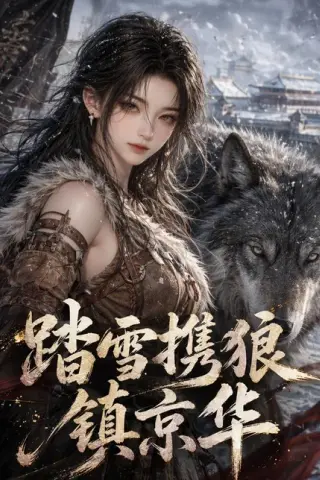 《踏雪携狼镇京华（49集）AI短剧（百度网盘）》短剧封面