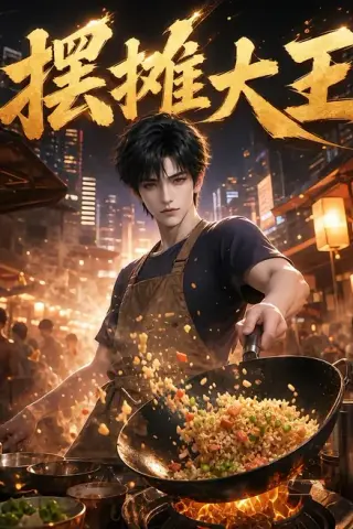 《摆摊大王（214集）（夸克网盘）》短剧封面
