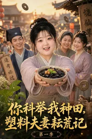 《你科举我种田，塑料夫妻耘荒记第一季（100集）（夸克网盘）》短剧封面