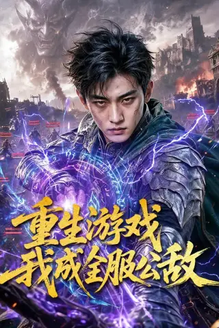 《重生游戏我成全服公敌（80集）AI短剧（夸克网盘）》短剧封面