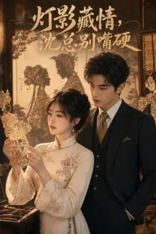 《灯影藏情，沈总别嘴硬（100集）（百度网盘）》短剧封面