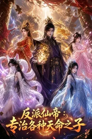 《反派仙帝：专治各种天命之子（80集）陈清玥&刘檀嘉（夸克网盘）》短剧封面