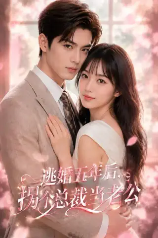 《逃婚五年后，拐个总裁当老公（70集）（夸克网盘）》短剧封面