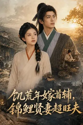 《饥荒年嫁首辅，锦鲤贤妻超旺夫（93集）（百度网盘）》短剧封面