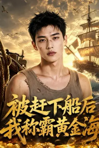 《被赶下船后我称霸黄金海（32集）Ai短剧（百度网盘）》短剧封面