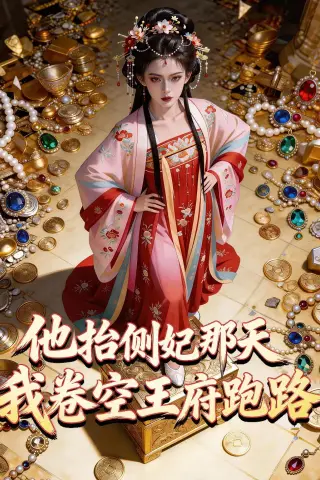 《他抬侧妃那天，我卷空王府跑路（30集）（夸克网盘）》短剧封面