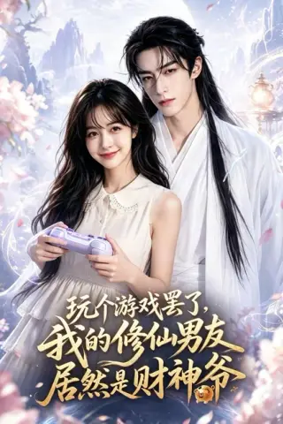 《玩个游戏罢了，我的修仙男友居然是财神爷（60集）AI短剧 (2026)》短剧封面