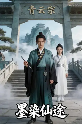 《墨染仙途（14集）AI短剧（夸克网盘）》短剧封面