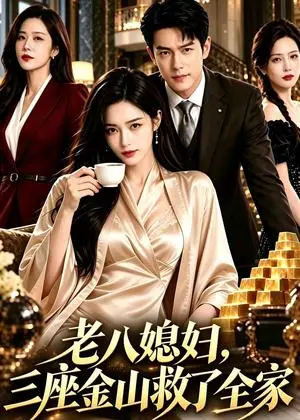 《老八媳妇，三座金山救了全家（81集）（夸克网盘）》短剧封面