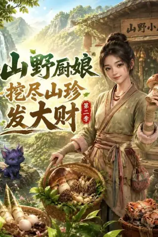 《山野厨娘，挖尽山珍发大财第二季（76集）（夸克网盘）》短剧封面