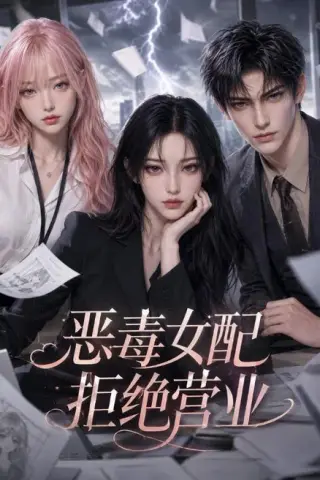 《恶毒女配拒绝营业（37集）AI短剧 (2026)》短剧封面