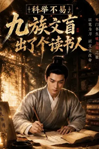 《科举不易，九族文盲出了个读书人第一季（155集）（夸克网盘）》短剧封面