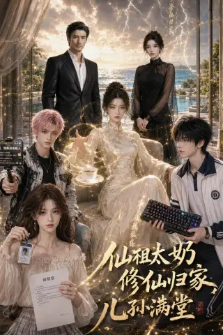 《仙祖太奶修仙归家，儿孙满堂（66集）（夸克网盘）》短剧封面