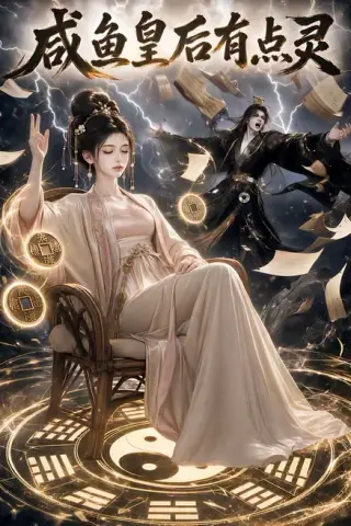 《咸鱼皇后有点灵（51集）（夸克网盘）》短剧封面