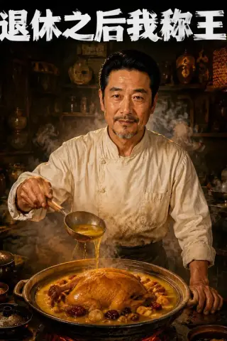 《退休之后我称王（90集）AI短剧 (2026)》短剧封面
