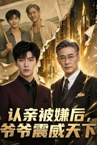 《认亲被嫌后，爷爷震威天下（60集）AI短剧（夸克网盘）》短剧封面